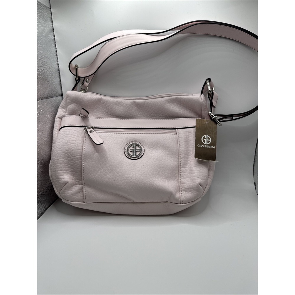 giani bernini handbags Light Pink Shoulder Bag See Photos For Imperfections #997